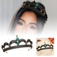 thumbnail image 1 of Headpiece Metal Elegant Intricate Design for Photoshoots Cosplay Everyday Glam, 1 of 5