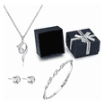 thumbnail image 2 of Conjunto de Joyas Malubero Para Mujer Blanco, 2 of 3