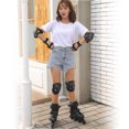 thumbnail image 4 of CODAS DE RODILLA ESTABLECIDAS ESTABLECIDAS 6 Kit Protector Podas de Rodilla de Codo Guardias Muñecas Equipeo de Protecció Conjuntos de Protección de SEGURIDAD PARA CICLO, 4 of 7