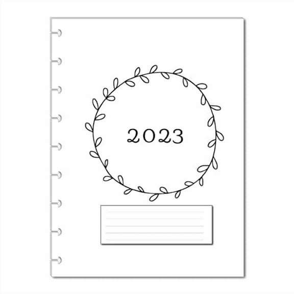 2023 Monthly Calendar Refills for 9 Disc Happy Planners (Minimalist)