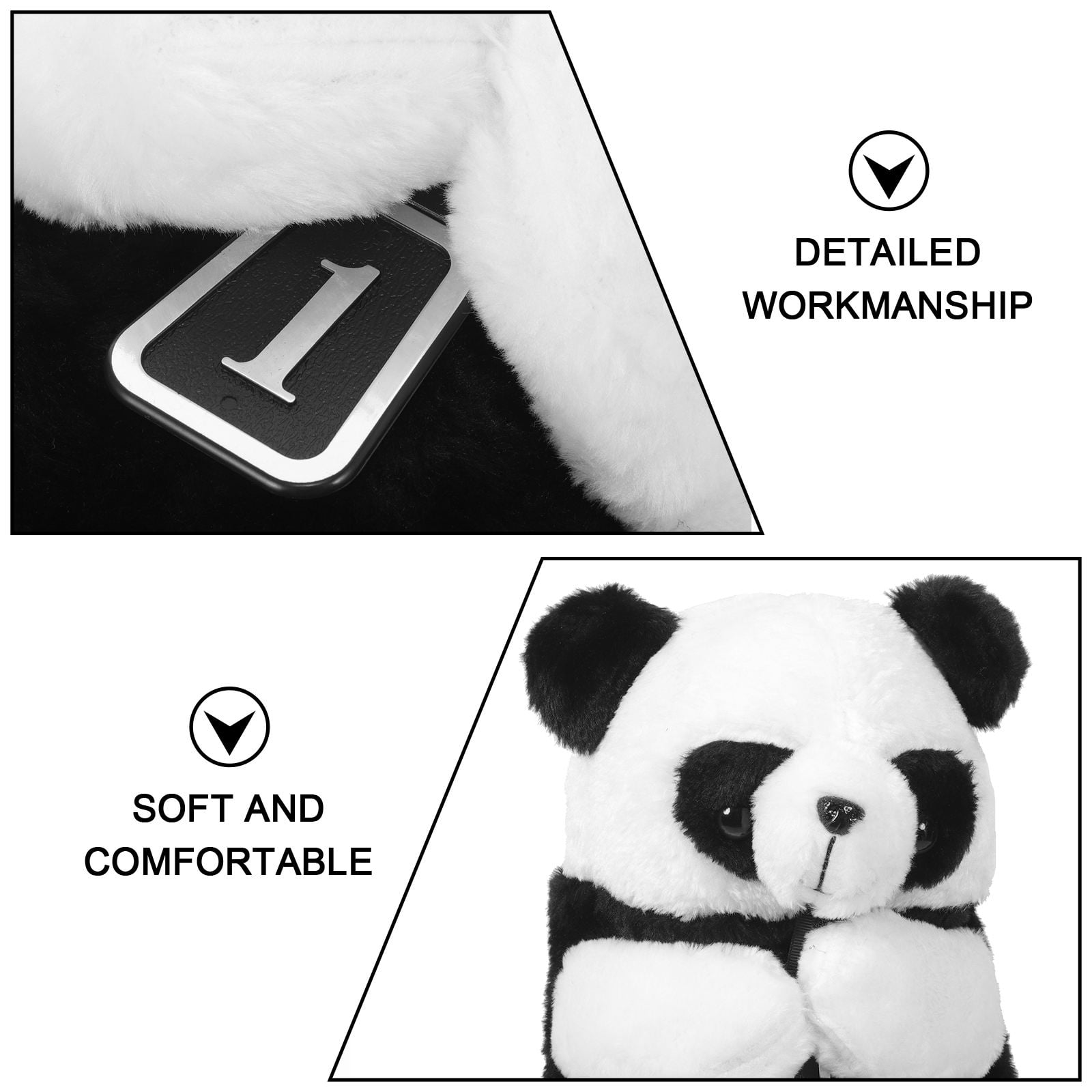 PENIKOKO Cartoon Golf Headcover 1-Pack Funny Design for Drivers, Woods, and Golf Accessories