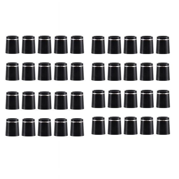 40 Piezas de Virolas de Golf 9.3X16X13.6MM Adaptador de de Eje Accesorios de Ejes de Golf Equipo