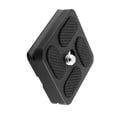 thumbnail image 3 of Cateissary Placa de liberación adaptador de rótula de bola de trípode para cámara soporte de cámara de aleación Universal de rosca de 1/4 Accesorios de cámara y óptica, 3 of 6