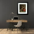 thumbnail image 4 of Jehan Georges Vibert 20x24 Black Modern Framed Museum Art Print Titled - Adding Up the Donations, 4 of 5