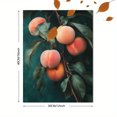 thumbnail image 3 of Qisvanset 12x16 Inch Vintage Peach Branch Canvas Wall Art, Rustic Fruit Aesthetic Art Decor for Farmhouse Kitchen, 3 of 8