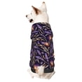 thumbnail image 5 of Uemuo Lavender Flowers for Winter Dog Hoodie Sweatshirts with Pockets Warm Dog Clothes for Small Dogs Chihuahua-Medium, 5 of 8