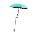thumbnail image 4 of oshhni Plant Sun Umbrella Multiuse Beach Chair Sun Parasol Block Sunlight for Patio Blue Lake, 4 of 9