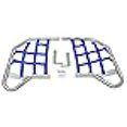 thumbnail image 3 of Raptor 700 Raptor 700R Standard Nerf Bars Silver with Blue Nets Compatible with all years and models Yamaha Raptor 700, 3 of 3