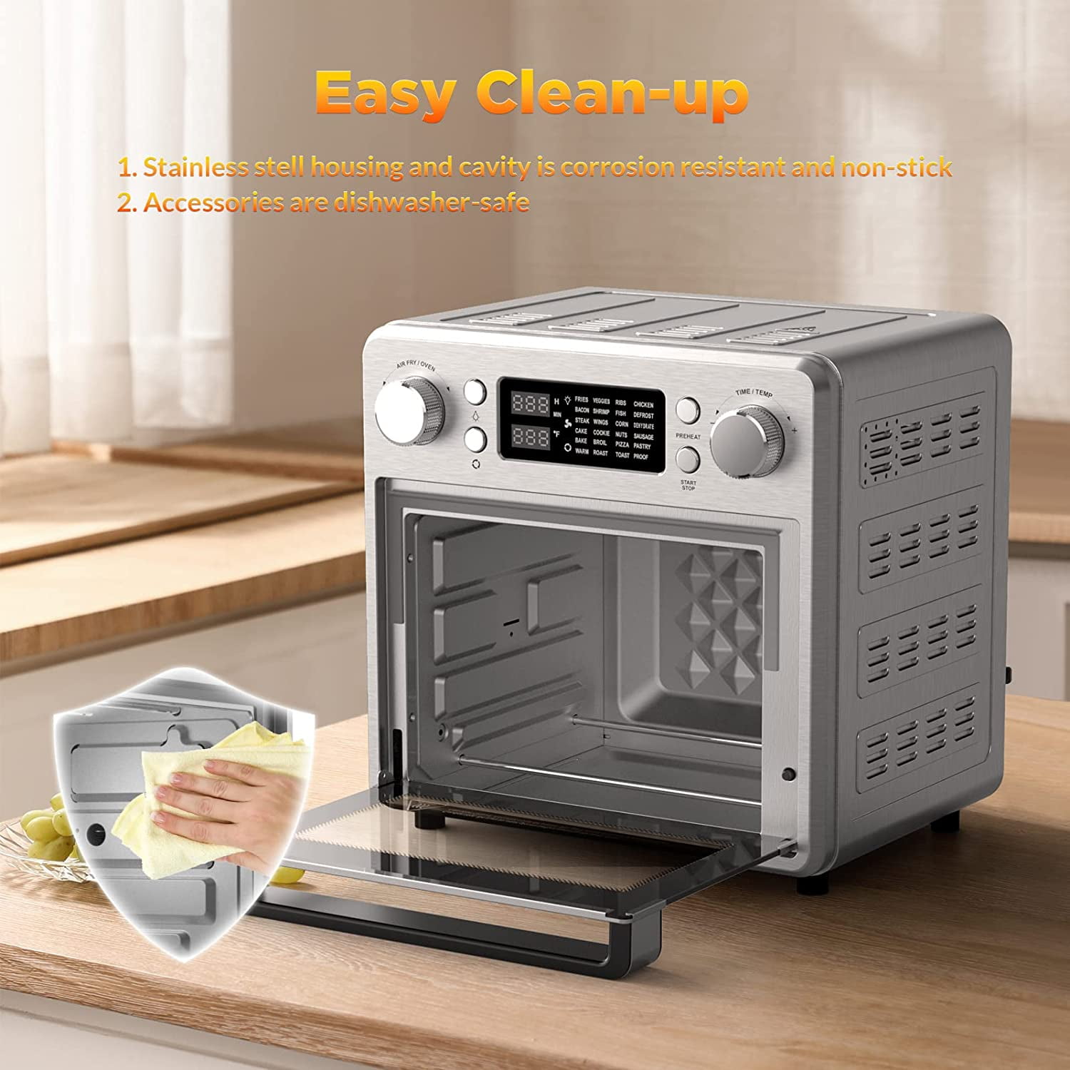 Home russo on sale air fryer