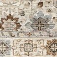 thumbnail image 4 of HomeRoots  2 x 3 ft. Ivory & Gold Oriental Power Loom Stain Resistant Rectangle Area Rug with Fringe, 4 of 5