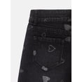 thumbnail image 6 of Wonder Nation Girls Ankle Length Barrel Jeans, Sizes 5-18, 6 of 6