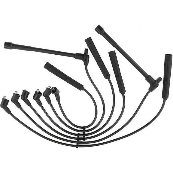 Spark Plug Wire Set 6 - Compatible with 1999 - 2004 Nissan Frontier 3.3L V6 2000 2001 2002 2003