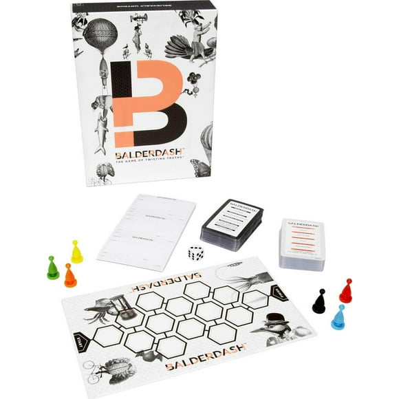 Balderdash Board Game for Adults & Teens with Guessing & Bluffing, The Game of Twisting Truths