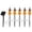 A, variant on 6-Pack Pumpkin Solar Halloween Lights for Outdoor Halloween Decorations for Pathway Yard Party Decor
