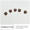 thumbnail image 3 of 5Pcs Professional Flute Fittings Flute Colloid Brick Flute Key Pads Button Pads, 3 of 8