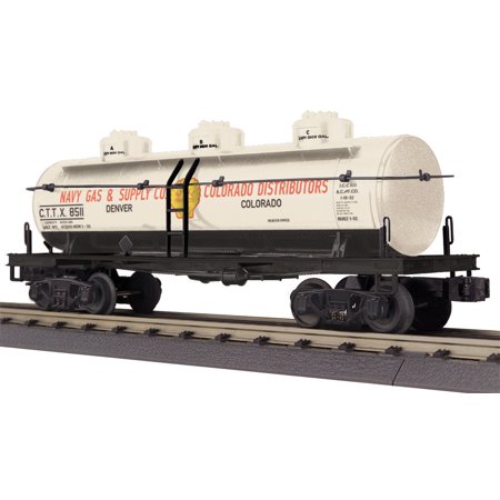 MTH 30-73456 O Shell CTTX 3-Dome Tank Car - 3-Rail 