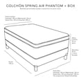 thumbnail image 4 of Colchón King Size Spring Air Belu Edredón Homy Sábanas Softy Almohada One Protector Phantom, 4 of 9