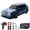 KF30 Blue/1 Battery, variant on 1:64 Scale Alloy RC Car with Camera, 2.4G 4WD Off-Road Crawler with FPV Phone App Control, Desktop Remote Control Car for Adults, Mini Video Exploration Vehicle - KF32 Black