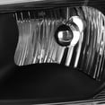 thumbnail image 4 of AKKON - For 03-24 Chevy Express | GMC Savana 1500 2500 3500 Black Housing Headlight (Upper) Lamp Left+ + Right, 4 of 5