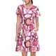 thumbnail image 1 of Balery Cute Girl Vestidos sueltos de manga corta para mujer, vestidos de verano 2025, vestidos casuales de corte A con vuelo., 1 of 6