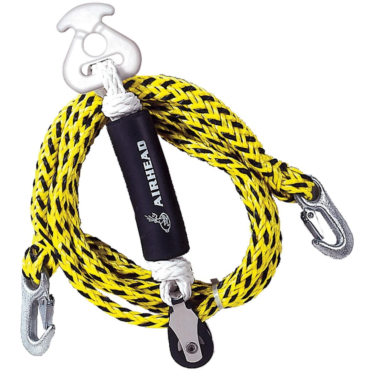 Proline 6' Tow Harness Rope with 3 stainless clips,great for Tubes Water Skis. 