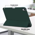 thumbnail image 5 of GSFY Case for 2024 iPad Air 11 Inch 6th Gen (M2), Slim PU Leather Trifold Smart Stand Protective Case with Pencil Holder Auto Sleep Wake for iPad Air 11 6th / iPad Air 10.9 4th & 5th, Green, 5 of 9