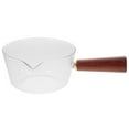 thumbnail image 5 of HOMEMAXS Milk Heating Pot Glass Milk Pan Mini Butter Warmer with Handle for Kitchen Use, 5 of 8