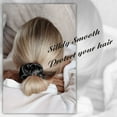 thumbnail image 2 of Scrunchies for Hair Sleep, Women Grils Silk Hair Ties for Frizz & Breakage Curly Hair, No Damage, Elastics Ponytail Holder, 3 Pack, 2 of 6