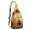 Camel-1, variant on Neon Sunset Palm Tree Sling Backpack – Aesthetic Tropical Beach Daypack with Vibrant Purple Orange Sunset, Lightweight & Boho Travel Crossbody Bag for Summer Adventures
