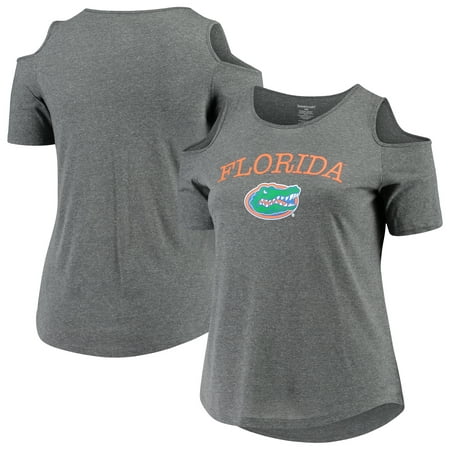 Florida Gators Women's Plus Size Cold Shoulder T-Shirt -