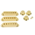 thumbnail image 1 of Perillas De Volumen De Guitarra, Cubiertas De Pastilla De Guitarras Eléctricas De Plástico 2T 1V 48 50 52 Mm Para Amantes De La Música, 1 of 7