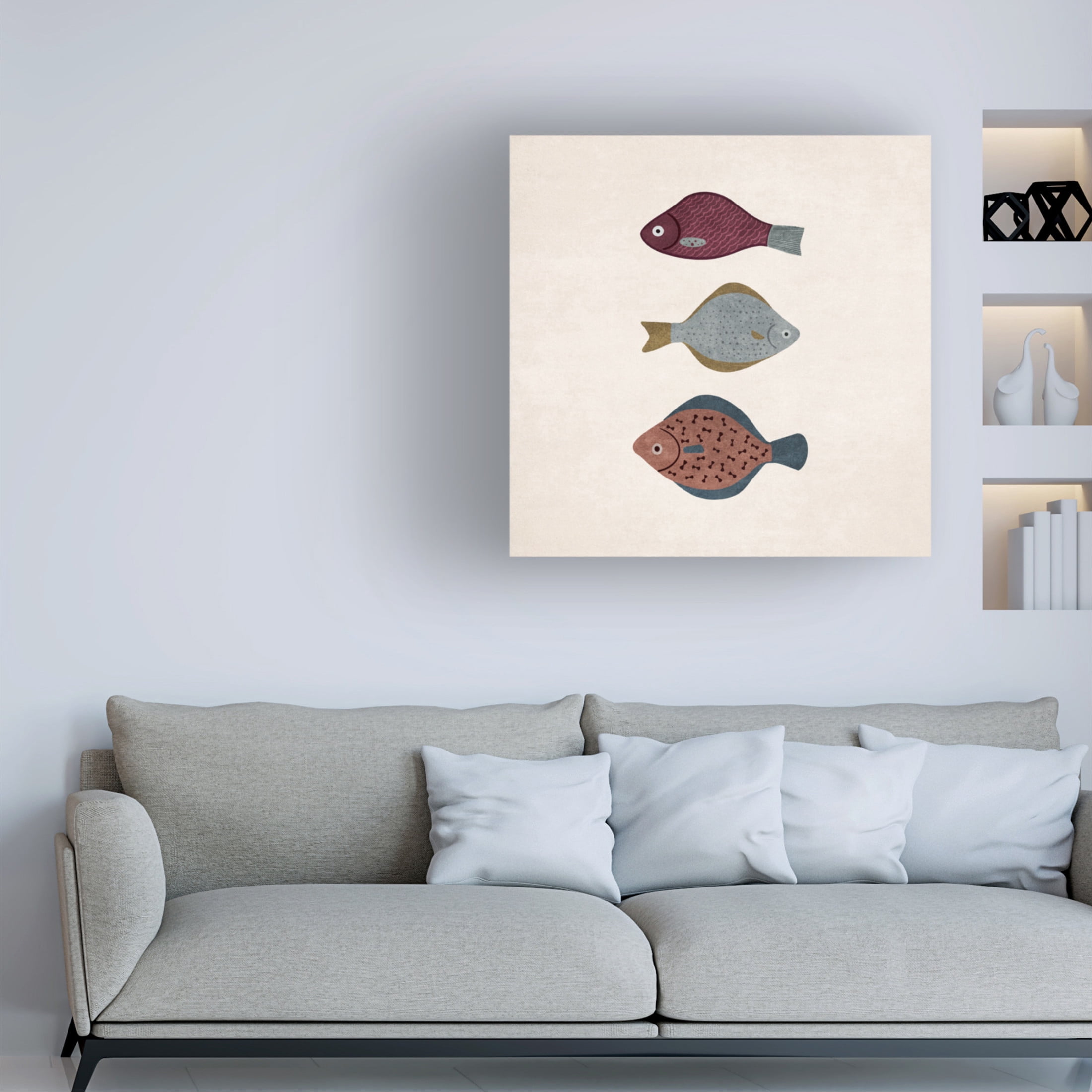 Trademark Fine Art Emel Tunaboylu Paluklar 01 Canvas Wall Art