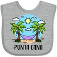 thumbnail image 3 of Inktastic Summer Vacation in Punta Cana Boys or Girls Baby Bib, 3 of 4
