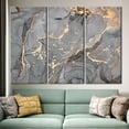thumbnail image 3 of Marble Printed, Marble Art Canvas, Gold Art, Gray And Gold Marble, Alcohol Ink Poster, Modern Marble Poster, Abstract Canvas, Canvas Wall Decor - Rolled Canvas, 3 of 9