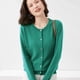 thumbnail image 1 of Cárdigan de punto de primavera para mujer, cárdigan de cuello redondo de color liso con diseño de botones para mujer, suéter de color liso para mujer, 1 of 6