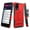 Red, variant on Case for Lively Jitterbug Smart4 / TCL 40 XL / TCL 40 T Case with Kickstand Belt Clip Holster Case w/Tempered Glass Screen Protector Phone Case Cover for Jitterbug Smart 4 - Black