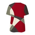 thumbnail image 5 of Blusa informal elegante de manga corta con cremallera y cuello redondo para mujer OAVQHLG3B Store lin121212, 5 of 5