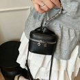 thumbnail image 4 of Mini Crossbody Bag for Women Box Shoulder Bag PU Leather Cute Purse with Zipper and Love Wristlet for Shopping Travel, 4 of 8