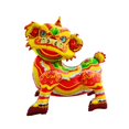 thumbnail image 3 of Globo de año Nuevo Chino, figuras de animales de la , fondo, globo del Festival de Primavera para suministros de decoración del año Nuevo Chino Danza del León 3D, 3 of 8