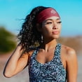 thumbnail image 5 of The Ohio State University Red Tapered Headband (Ohio Buckeyes) - College Basketball, Football, Baseball, and Game Day, 5 of 5
