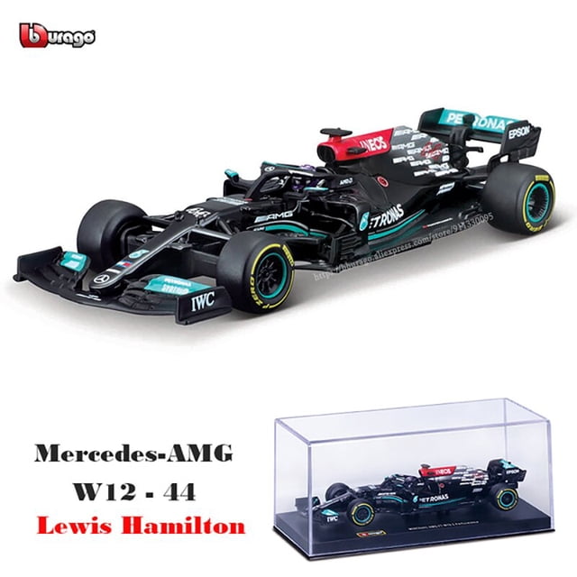 Bburago Maqueta de Coche de Fórmula 1, Automóvil de Carreras, Red Bull, Campeón, Número 1, Verstappen, Perez, Modelo de Aleación, Fundido a Presión, Escala 1:43, Juguete, Regalo Coleccionable, 2022, R Fivean unisex