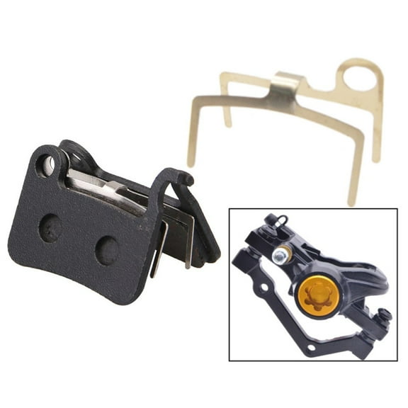Full Metal and Ceramic Disc Brake Pads for Ebikes - 1 Pair