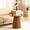 Brown, variant on LinkRomat 23.62" Walnut Round Coffee Table, Modern Walnut Finish Small Coffee Table for Living Room, Sofa, Bedroom or Balcony