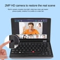thumbnail image 4 of 7Inch Touch Screen Mini Laptop, 2MP Front Camera Portable Laptop Computer with 2.4G 5G Dual Band, 5000mAh Battery, 2GB DDR4L 1TB SSD Notebook PC for Students , Full Size Keyboard, 4 of 7