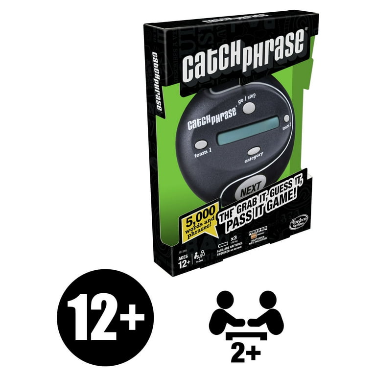 Catch Phrase Electronic Game for Kids and Family Ages 12 and Up 4 Players