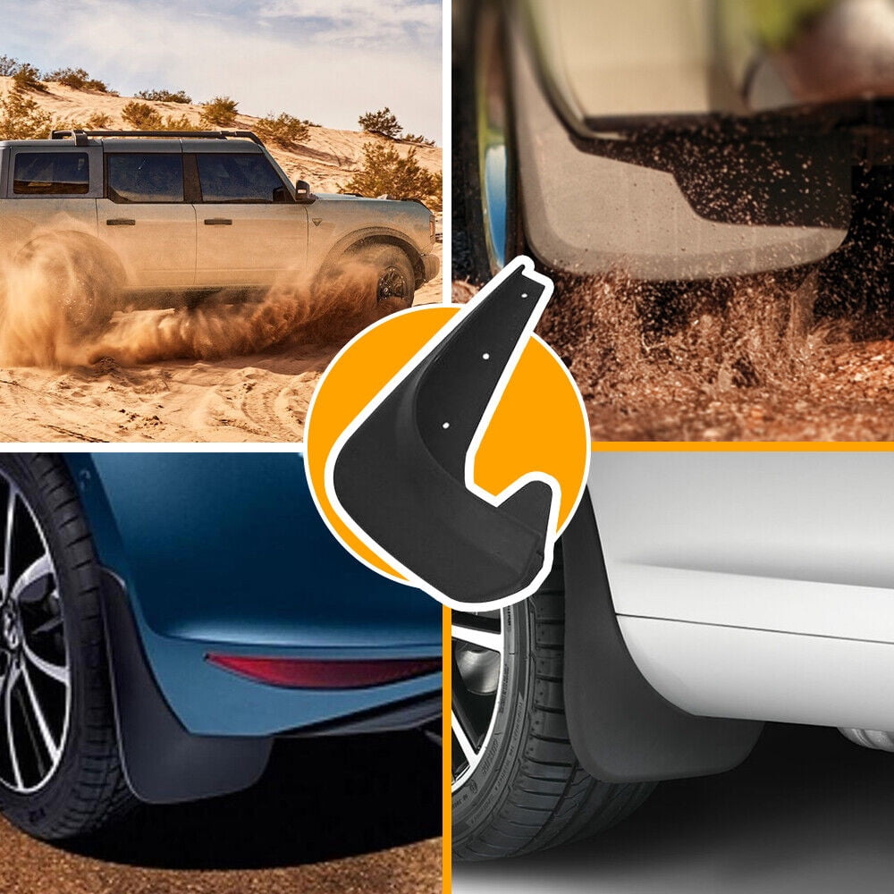 4x Car Accessories Universal Front Rear Mud Flap Flaps Splash Guard Mudguards US