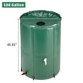 thumbnail image 4 of BaytoCare 100 Gallon Portable Rain Barrel Farms Water Storage Saver for Patio, 4 of 7