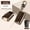 golden buckle, variant on For Toyota C 3 buttons key case CHR C-HR Prado Camry Avalon Prius Corolla RAV4 Avalon Keychain Zinc alloy+leather Key Holder