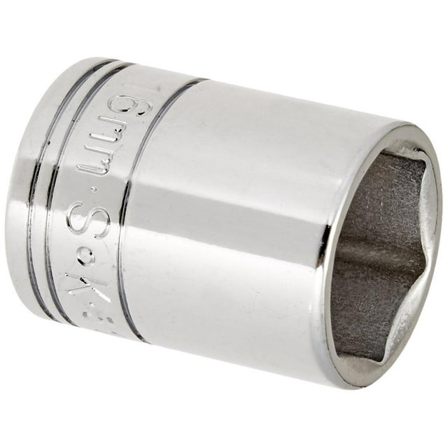 SK Tools USA 316 - Llave de vaso estándar cromada de 6 puntos (16 mm)