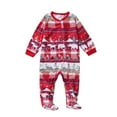 thumbnail image 2 of Bullpiano Family Christmas Pjs Matching Sets Baby Matching Jammies for Adults and Kids Holiday Xmas Sleepwear 2 Piece Set, 2 of 9